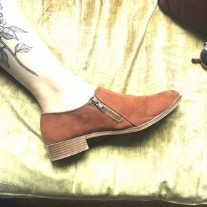 American Eagle Faux Suede Loafer/Booties